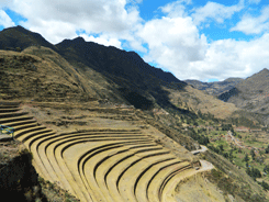 Inca ruins of Pisaq